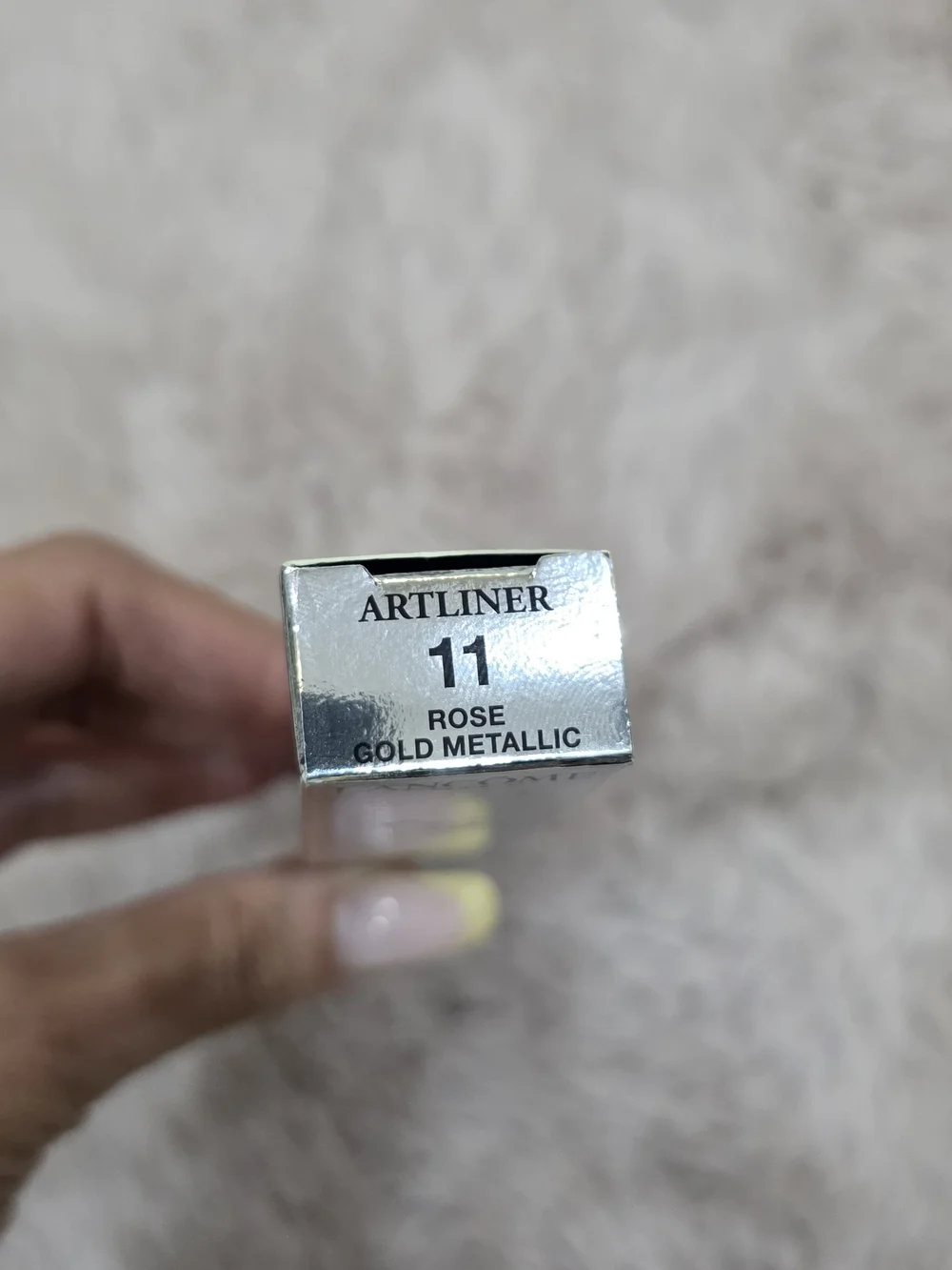 Lancôme Artliner Gentle Felt Eyeliner – #11 Rose Gold Metallic,  NIB